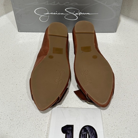 Jessica Simpson saddle western leather - Picture 4 of 5